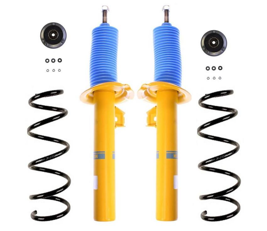 BMW Suspension Strut and Coil Spring Kit – Front (Standard Suspension) (B8 Performance Plus) 31336760943 – Bilstein 3819940KIT