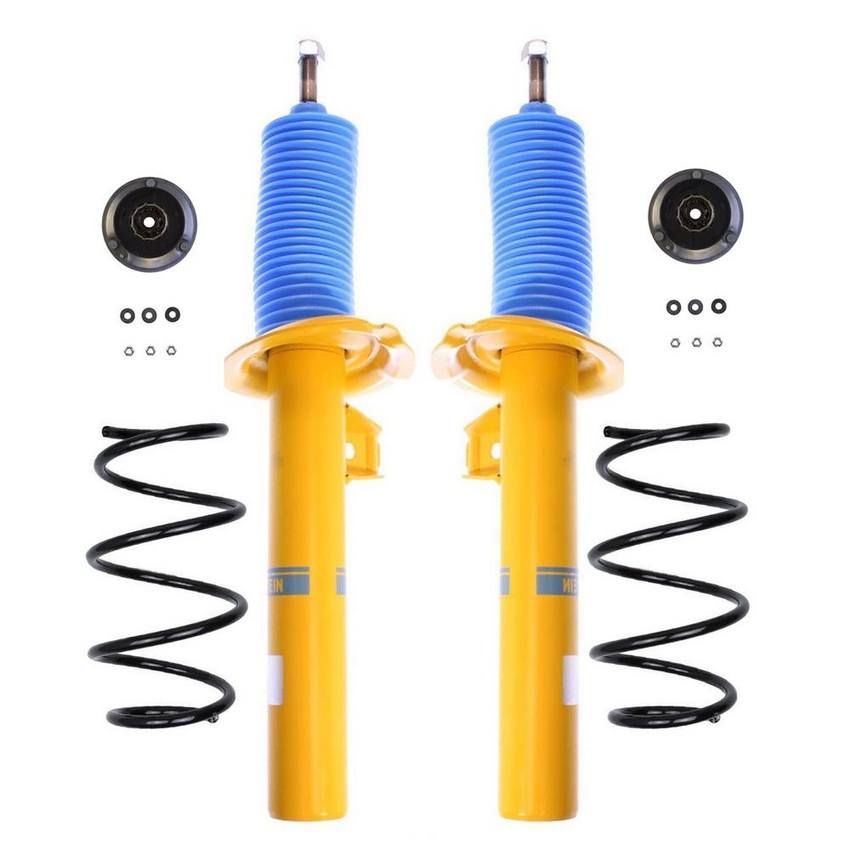 BMW Suspension Strut and Coil Spring Kit – Front (Standard Suspension) (B8 Performance Plus) 31336760943 – Bilstein 3819946KIT