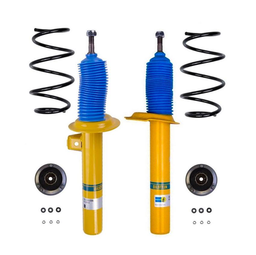 BMW Suspension Strut and Coil Spring Kit – Front (Standard Suspension) (B8 Performance Plus) 31336760943 – Bilstein 3819953KIT