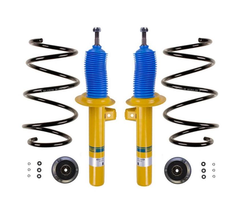 BMW Suspension Strut and Coil Spring Kit – Front (Standard Suspension) (B8 Performance Plus) 31336760943 – Bilstein 3819957KIT