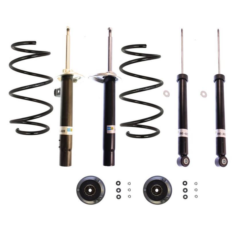 BMW Suspension Strut and Shock Absorber Assembly Kit – Front and Rear (Standard Suspension) (B4 OE Replacement) 33526759100 – Bilstein 3819991KIT