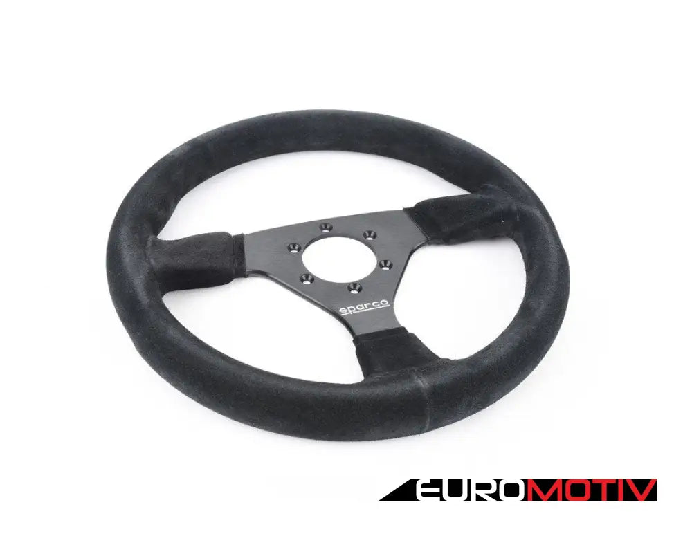 383 Steering Wheel - Suede Black