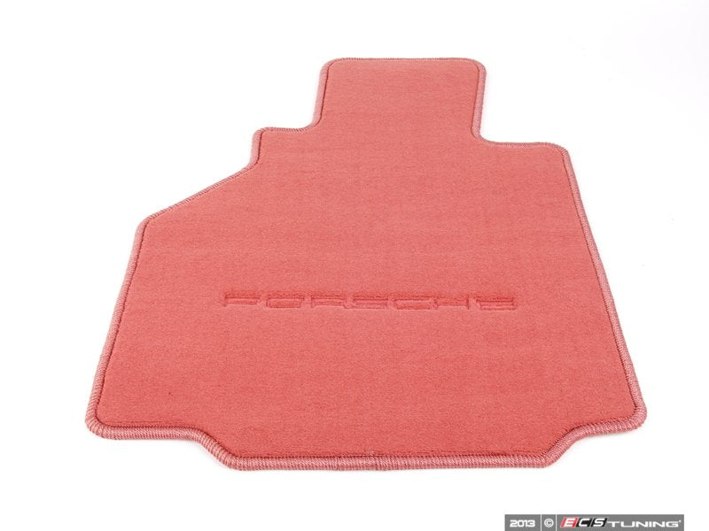 Set Of Floor Mats - Boxster Red