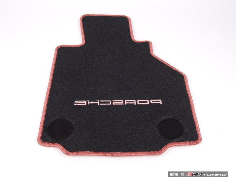 Set Of Floor Mats - Boxster Red