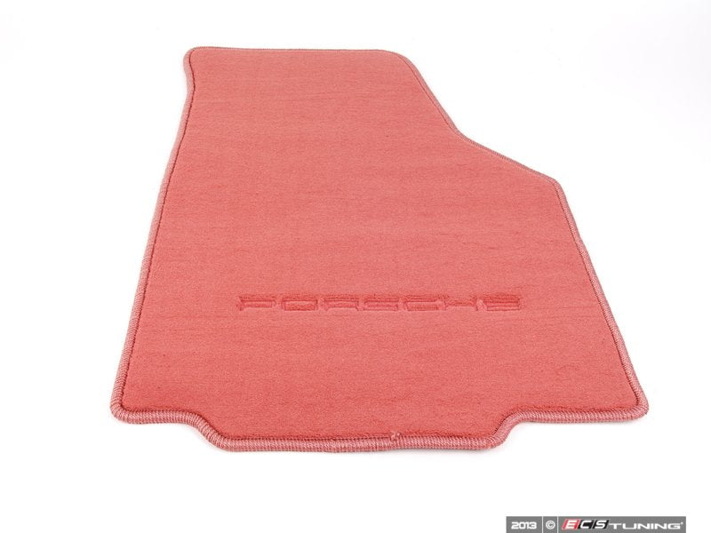 Set Of Floor Mats - Boxster Red