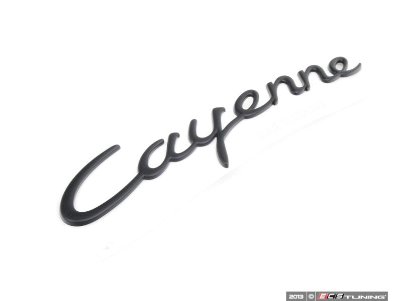 "Cayenne" Logo - Rally Black