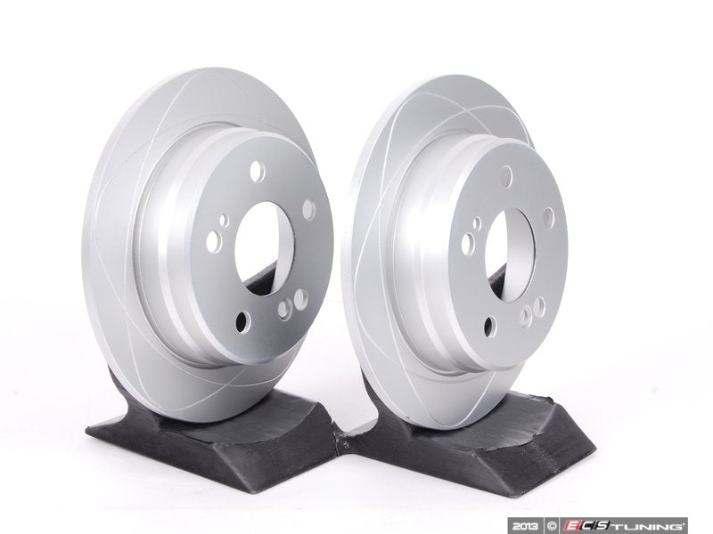 Premium One Rear Brake Rotors - Pair