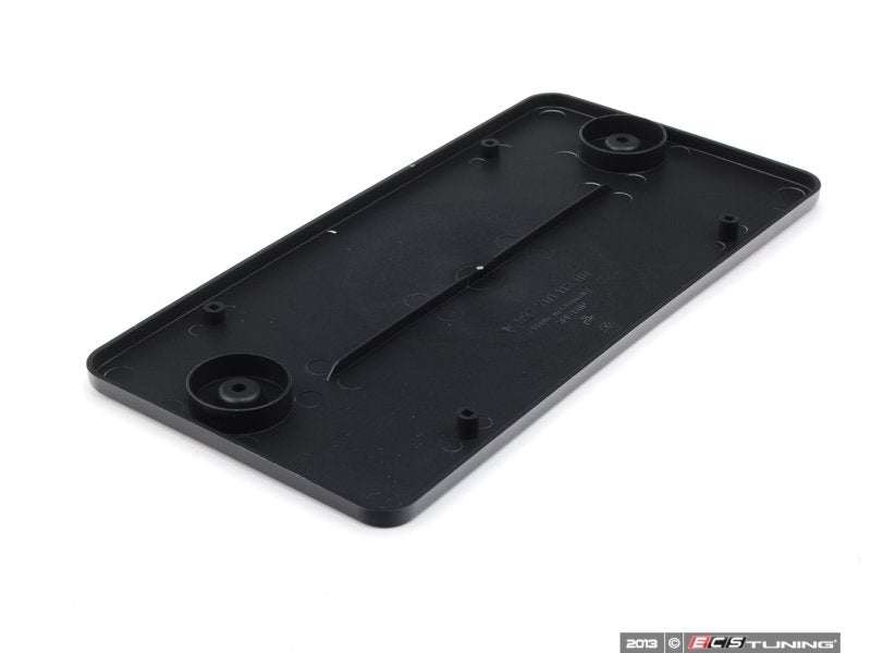 Rear License Plate Mount - Black