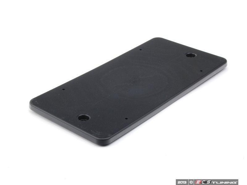 Rear License Plate Mount - Black