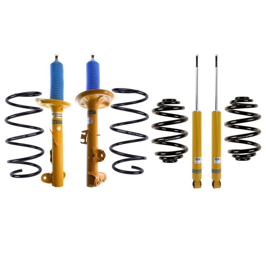 BMW Suspension Strut and Shock Absorber Assembly Kit – Front and Rear (Heavy Duty Version for Standard Suspension) (B6 Performance) 33526759100 – Bilstein 3918021KIT