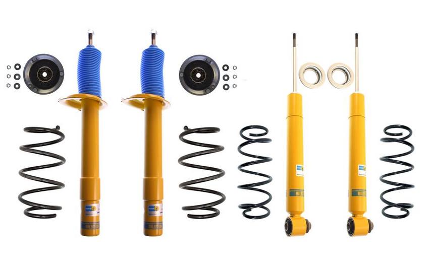 BMW Suspension Strut and Shock Absorber Assembly Kit – Front and Rear (Standard Suspension) (B8 Performance Plus) 33531093634 – Bilstein 3918047KIT