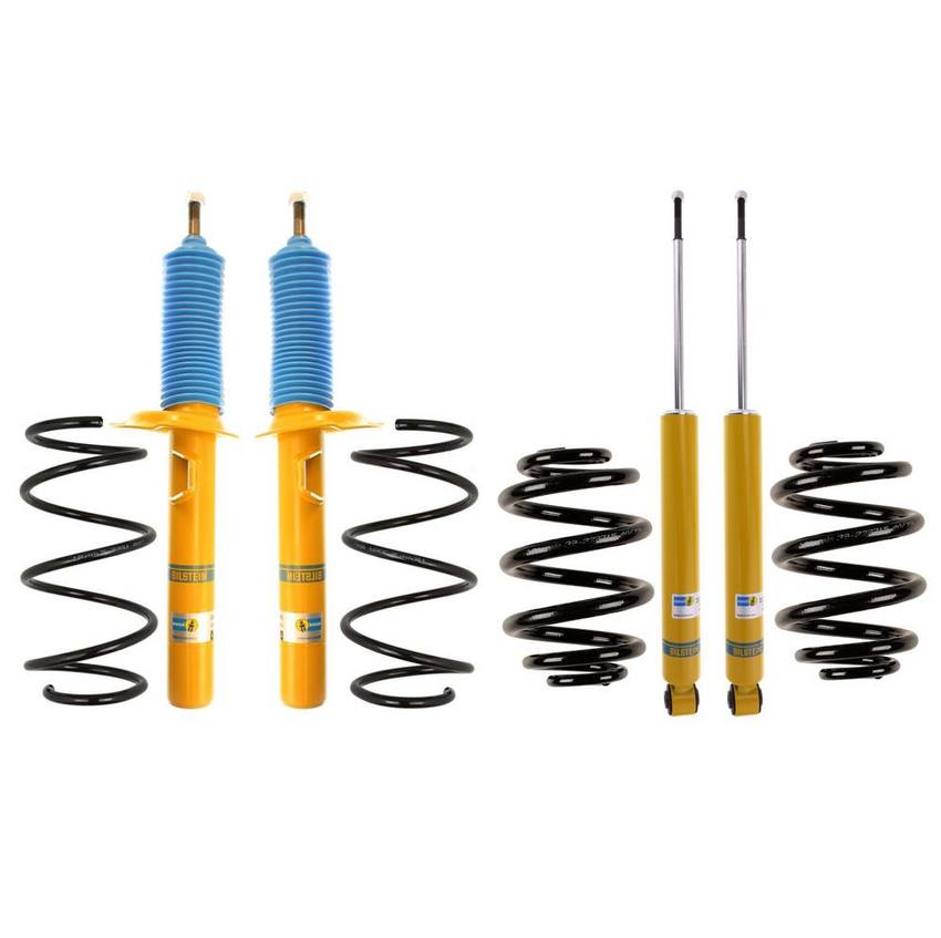 BMW Suspension Strut and Shock Absorber Assembly Kit – Front and Rear (Heavy Duty Version for Standard Suspension) (B6 Performance) 33531095710 – Bilstein 3918054KIT