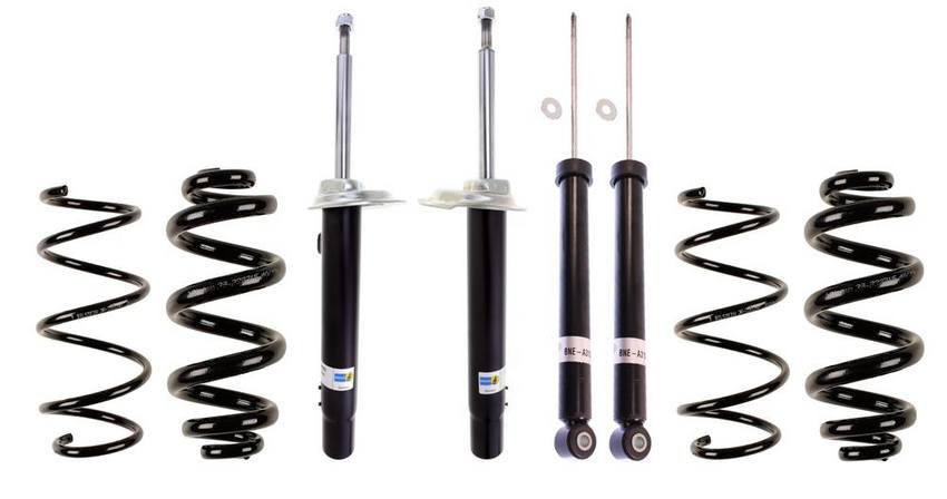 BMW Suspension Strut and Shock Absorber Assembly Kit – Front and Rear (Sport Suspension) (B4 OE Replacement) 33531095710 – Bilstein 3918065KIT