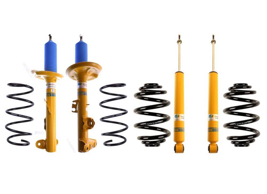 BMW Suspension Strut and Shock Absorber Assembly Kit – Front and Rear (Standard Suspension) (B8 Performance Plus) 31331090761 – Bilstein 3918095KIT