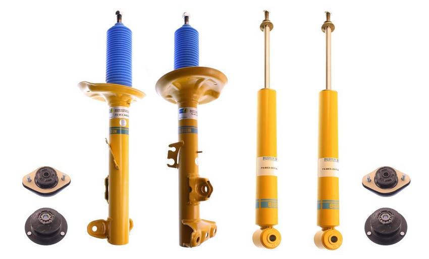 BMW Suspension Strut and Shock Absorber Assembly Kit – Front and Rear (B8 Performance Plus) 33521095788 – Bilstein 3918247KIT