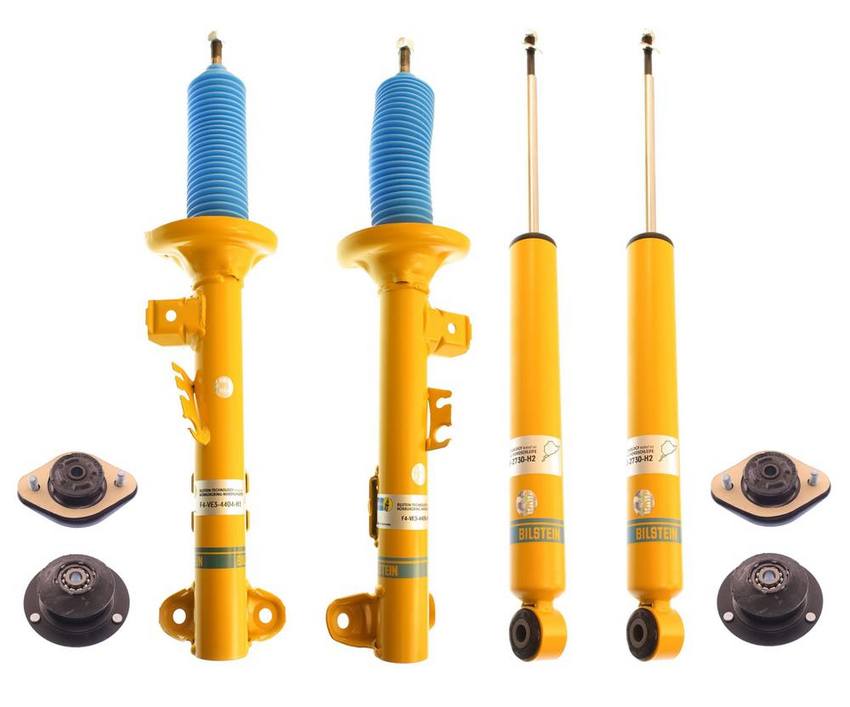 BMW Suspension Strut and Shock Absorber Assembly Kit – Front and Rear (B8 Performance Plus) 33521092362 – Bilstein 3918249KIT