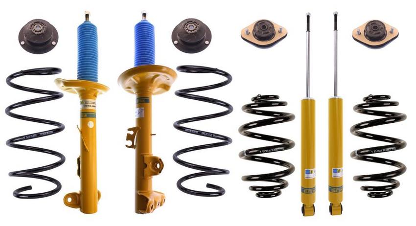 BMW Suspension Strut and Shock Absorber Assembly Kit – Front and Rear (Standard Suspension) (B6 Performance) 33539059281 – Bilstein 3973093KIT