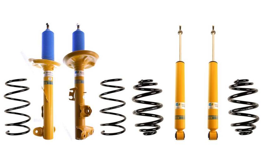 BMW Suspension Strut and Shock Absorber Assembly Kit – Front and Rear (Standard Suspension) (B8 Performance Plus) 33539059281 – Bilstein 3973150KIT