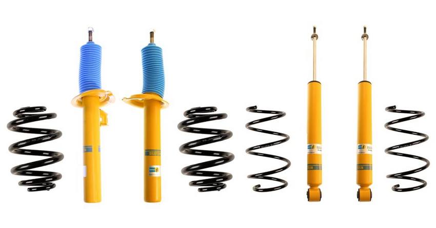 BMW Suspension Strut and Shock Absorber Assembly Kit – Front and Rear (Sport Suspension) (B8 Performance Plus) 33531095710 – Bilstein 3973169KIT