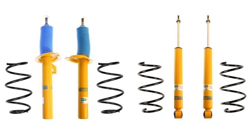 BMW Suspension Strut and Shock Absorber Assembly Kit – Front and Rear (Heavy Duty Version for Standard Suspension) (B8 Performance Plus) 33531095710 – Bilstein 3973173KIT