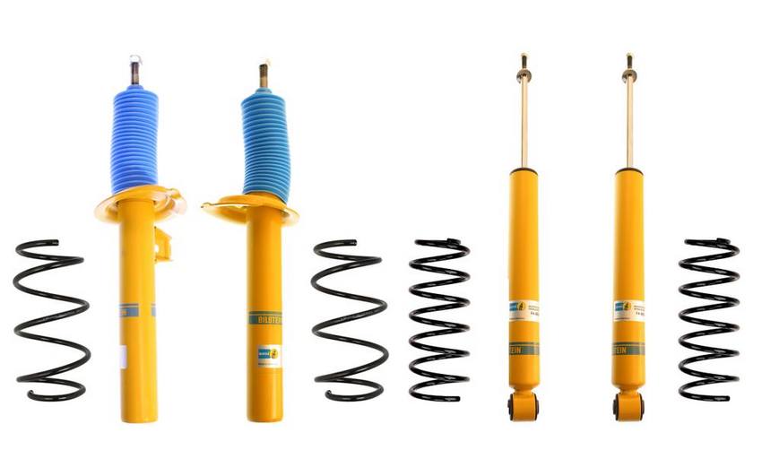 BMW Suspension Strut and Shock Absorber Assembly Kit – Front and Rear (Standard Suspension) (B8 Performance Plus) 33531095736 – Bilstein 3973177KIT