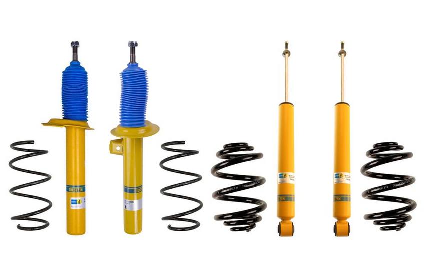 BMW Suspension Strut and Shock Absorber Assembly Kit – Front and Rear (Standard Suspension) (B8 Performance Plus) 33536750760 – Bilstein 3973191KIT