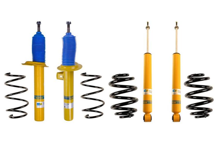 BMW Suspension Strut and Shock Absorber Assembly Kit – Front and Rear (Sport Suspension) (B8 Performance Plus) 33531095710 – Bilstein 3973199KIT