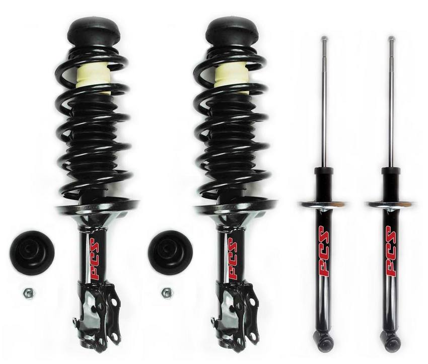 VW Suspension Strut and Shock Absorber Assembly Kit – Front & Rear