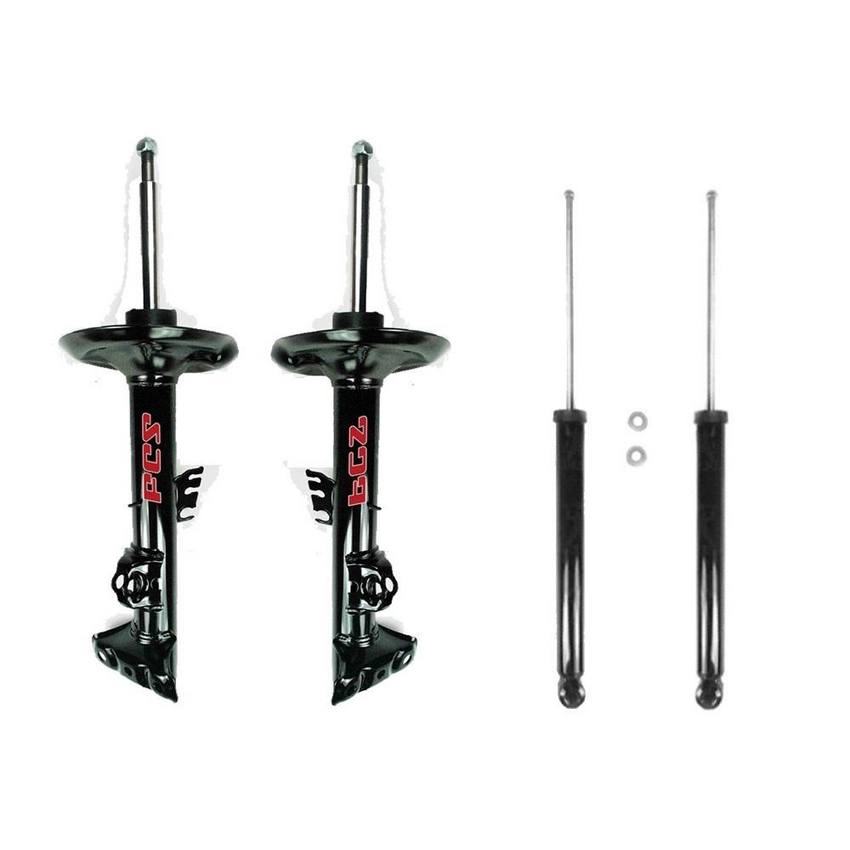 BMW Suspension Strut and Shock Absorber Assembly Kit – Front and Rear (without Sport Suspension) – Aftermarket 3991107KIT