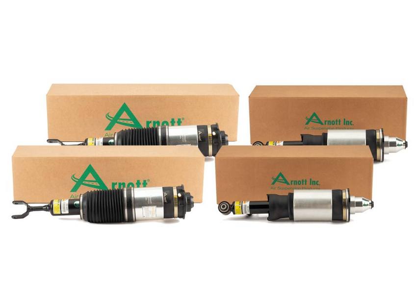 Audi Suspension Strut Assembly Kit – Front and Rear (Generation II) 4Z7616052A – Arnott 3993913KIT