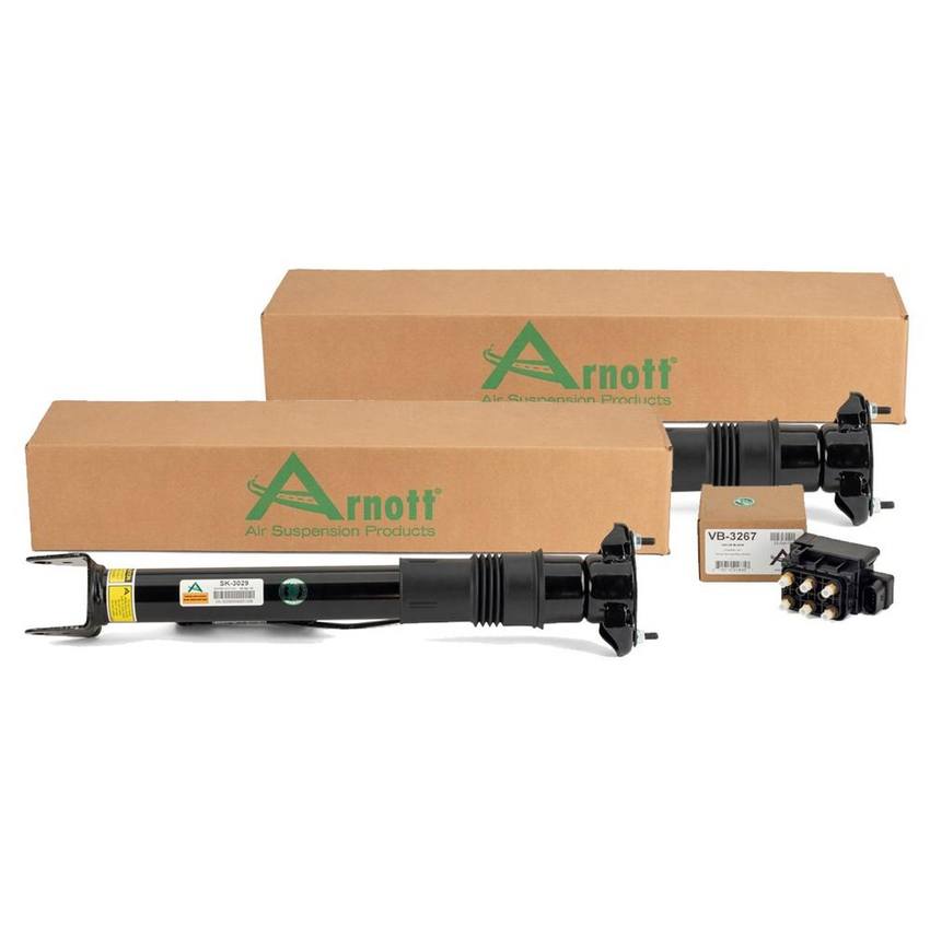 Mercedes Shock Absorber Kit – Rear (with Airmatic ADS and Air Suspension) 2123200358 – Arnott 3993918KIT