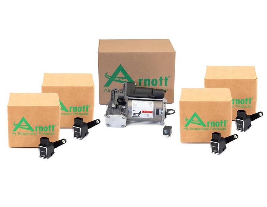 Mercedes Air Suspension Compressor Kit (with 4 Corner Leveling) 251320270480 – Arnott 3994238KIT