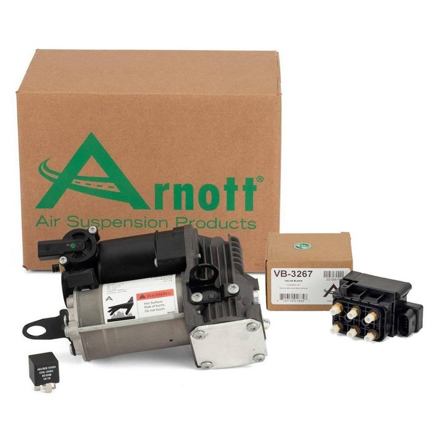 Mercedes Air Suspension Compressor Kit (with Air Suspension and Airmatic) 221320170480 – Arnott 3994245KIT