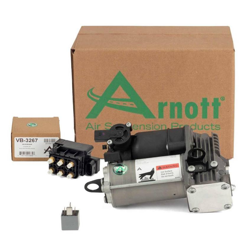 Mercedes Air Suspension Compressor Kit (with Air Suspension) 166320010480 – Arnott 3994252KIT