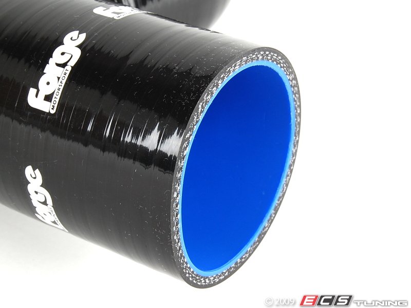 Upper Intercooler Boost Hose Kit - Black