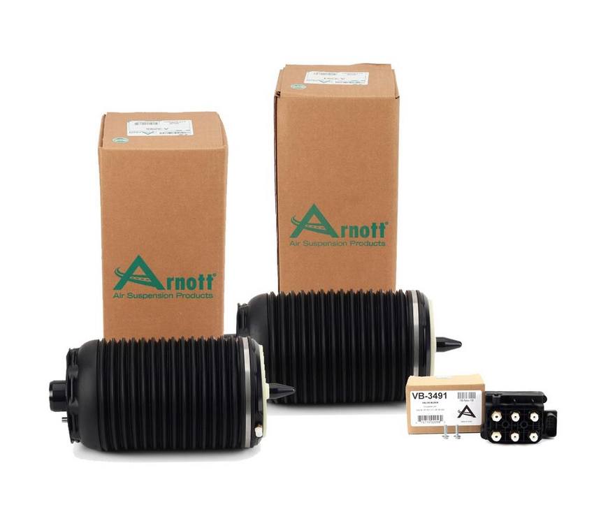 Audi Suspension Air Spring Kit – Rear (with Air Suspension) 4H0616013B – Arnott 3994671KIT