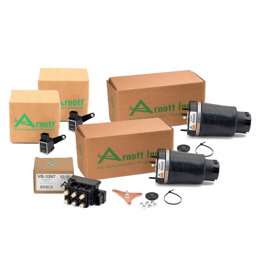 Mercedes Suspension Air Spring Kit – Front (with Air Suspension and Airmatic) 164320611380 – Arnott 3994736KIT