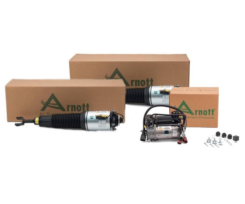 Audi Suspension Strut Assembly Kit – Front (without Sport Suspension) 4E0616040AM – Arnott 3994864KIT