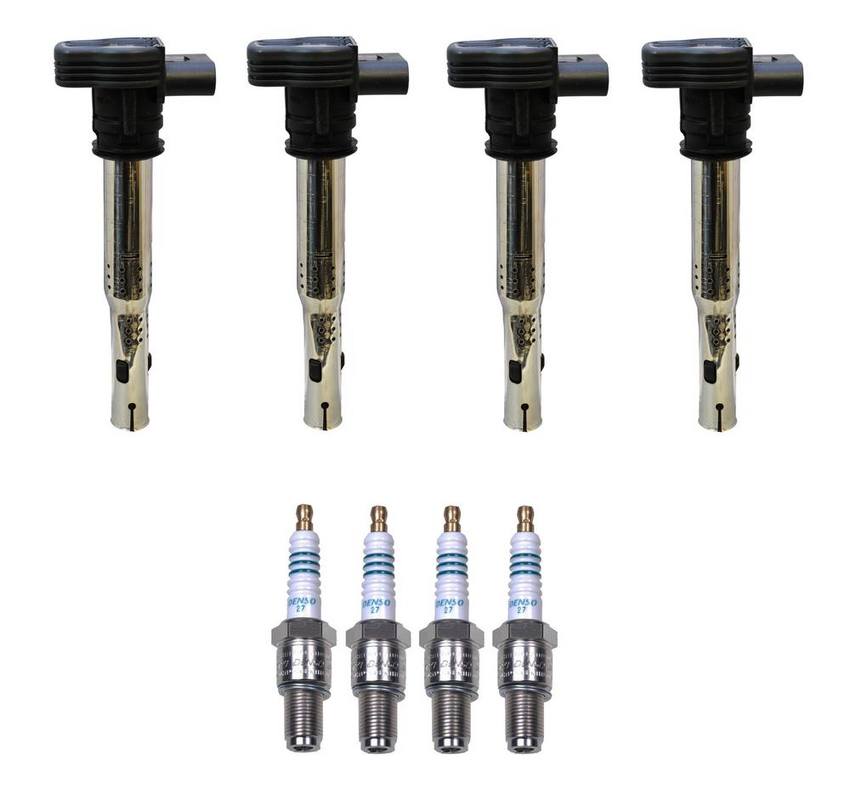 Audi BMW Ignition Coil Kit – (4 Pieces) – 07K905715F – Denso