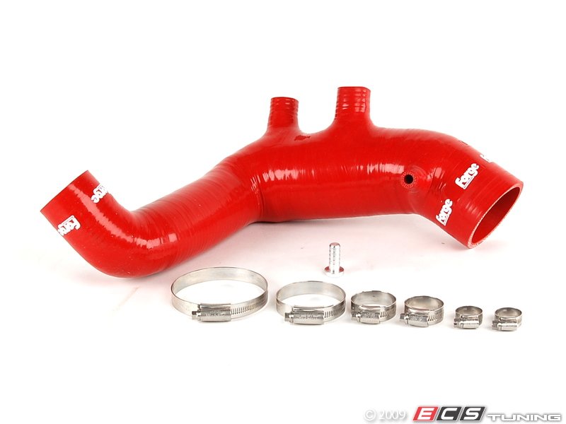 silicone turbo Inlet hose - Red