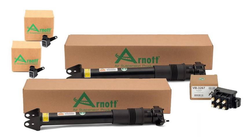 Mercedes Shock Absorber Kit – Rear (with Air Suspension) (without ADS) 2123200358 – Arnott 3998608KIT