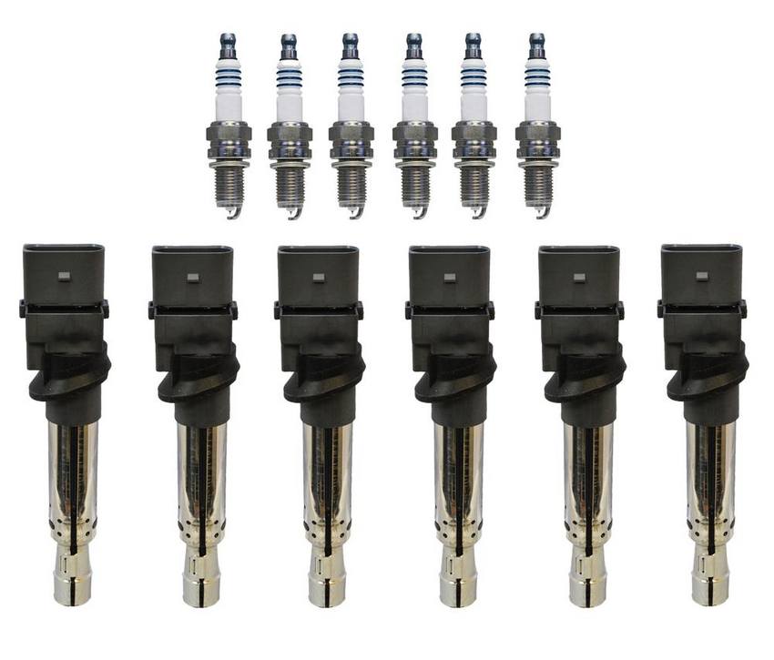 Audi VW Ignition Coil Kit (6 Pieces) – Denso – High Quality