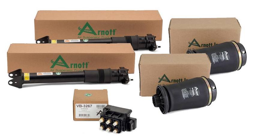 Mercedes Shock Absorber Kit – Rear (with Rear Air Suspension) (without ADS) 2123200358 – Arnott 3999814KIT