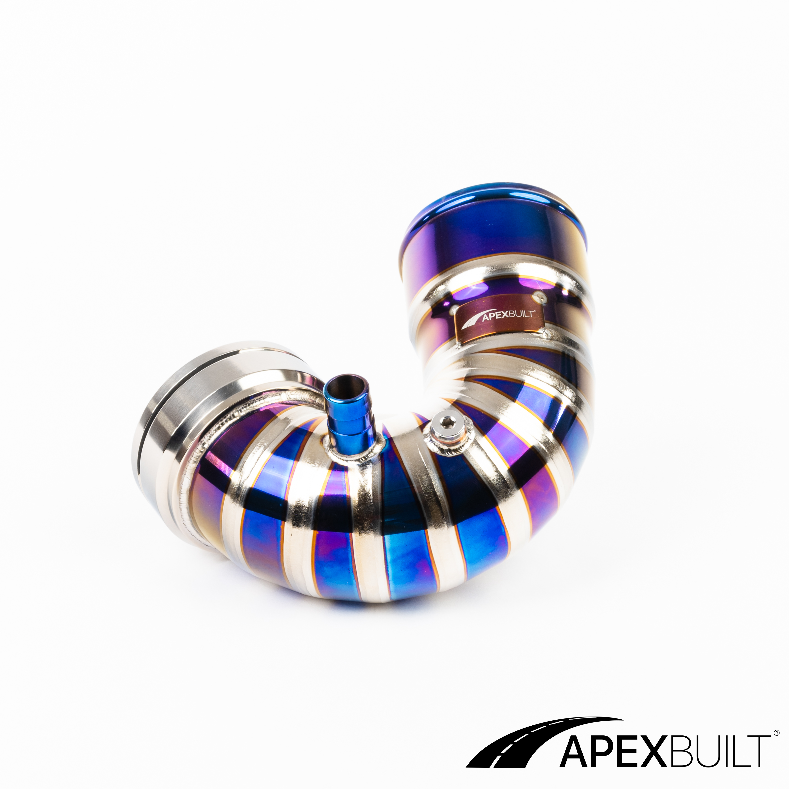 ApexBuilt® BMW F87 M2C, F80 M3, & F82/F83 M4 Titanium Charge Pipe Kit (S55, 2015-20)