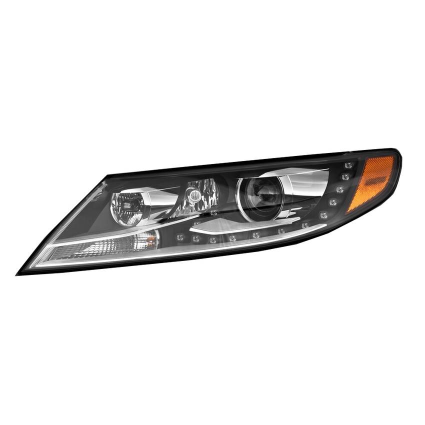 VW Headlight Assembly – Driver Side (Xenon) (Adaptive) 3C8941753S