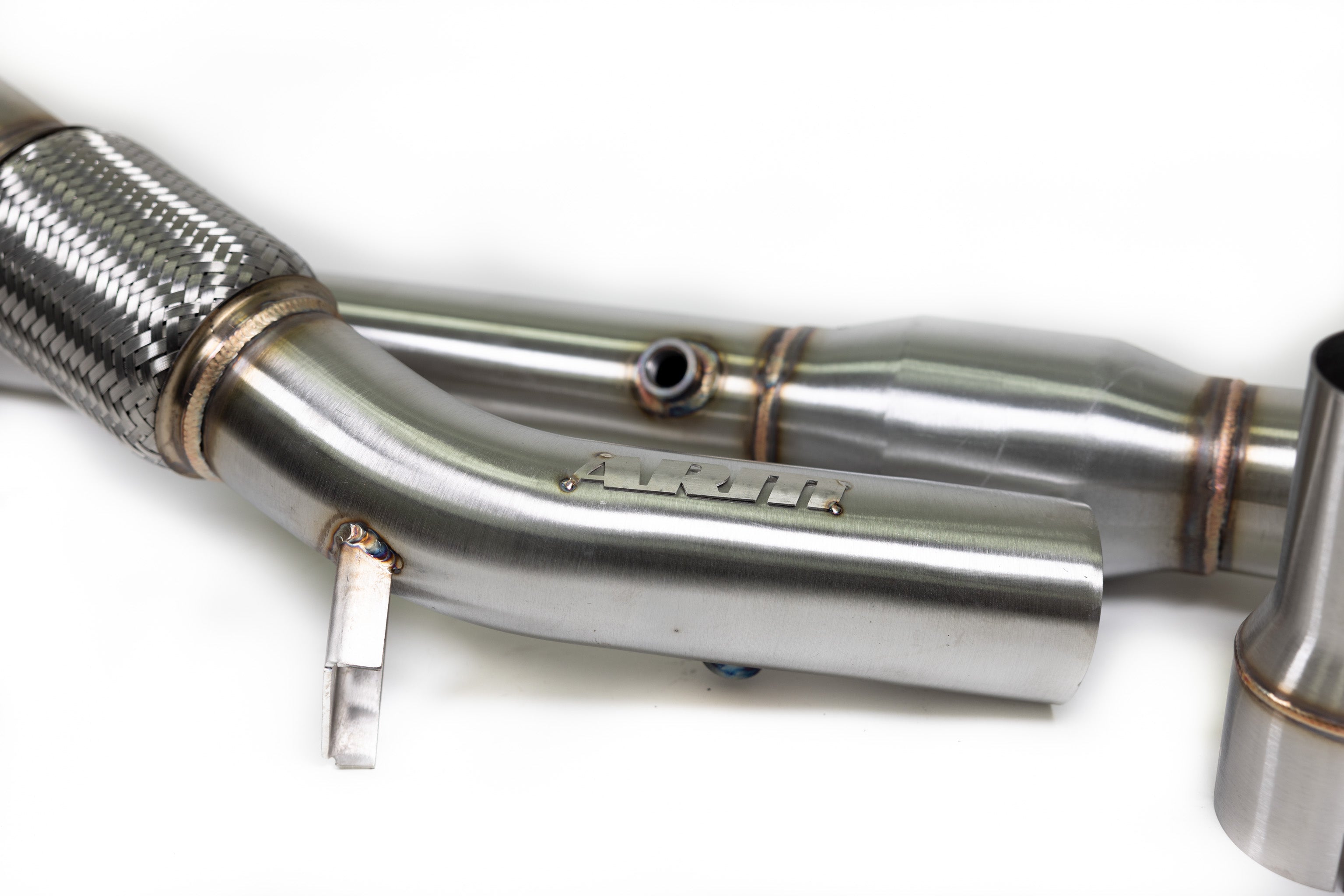 MK6/6.5 JETTA GLI 3" CATTED DOWNPIPE - V-BAND