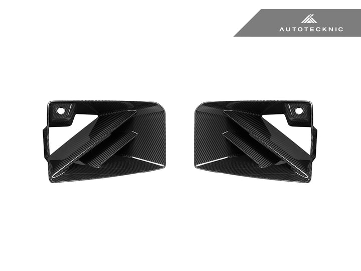 AutoTecknic G87 M2 Dry Carbon Corsa Front Air Inlet Trim Set