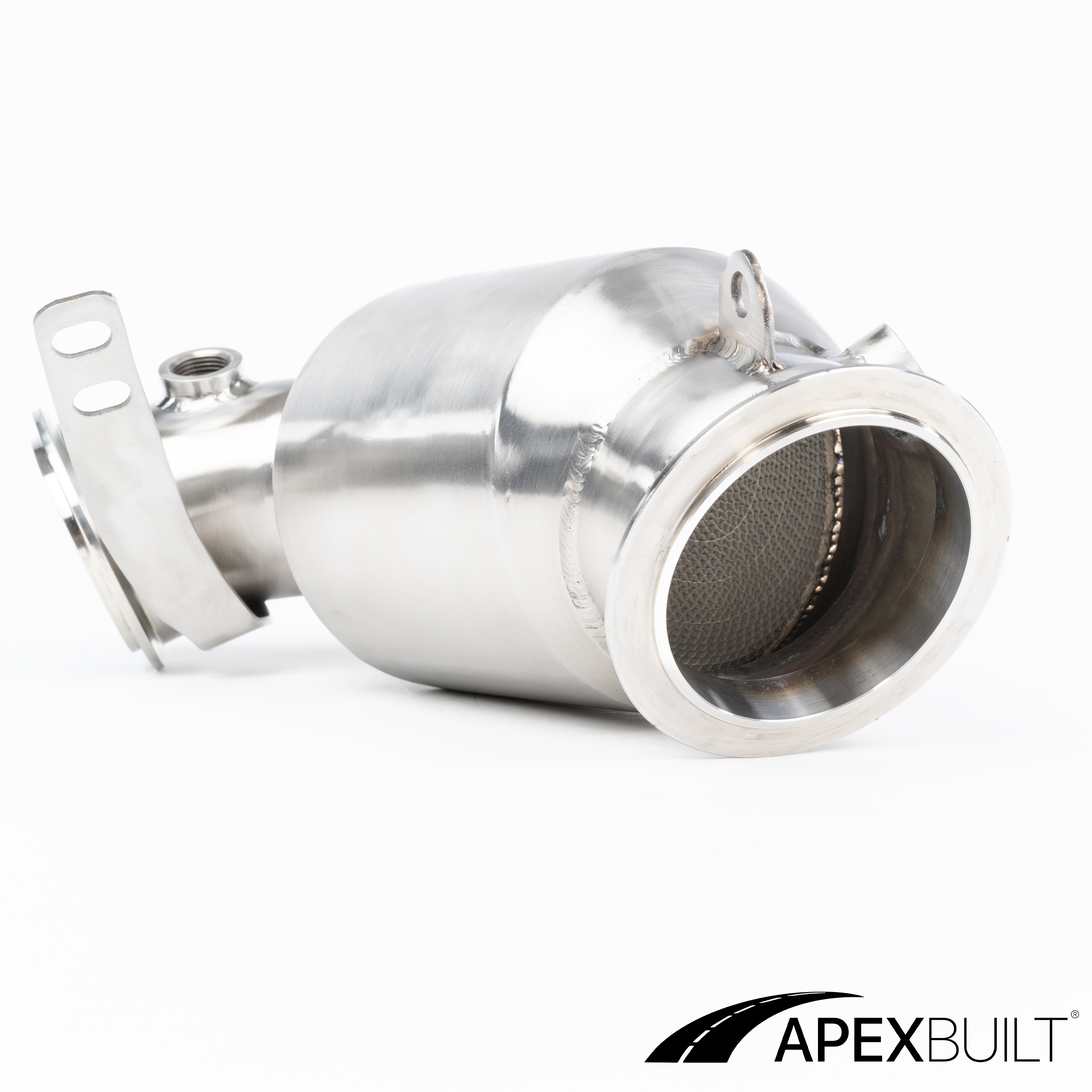 ApexBuilt® BMW F90 M5 & F92/F93 M8 GESI High-Flow Catted Downpipes (S63R, 2018+)