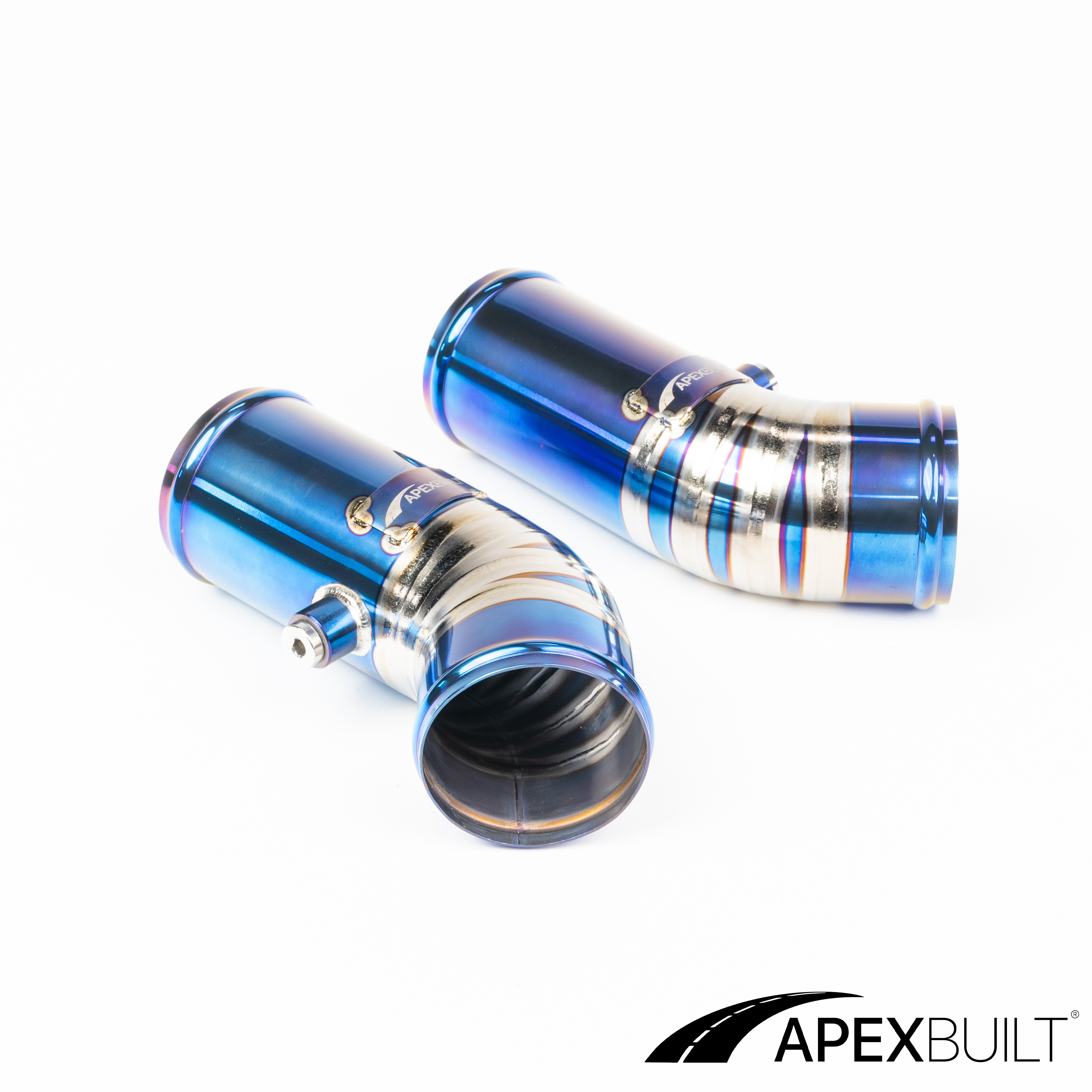 ApexBuilt® BMW F10 M5 & F06/F12/F13 M6 Titanium Charge Pipe Kit (S63TU, 2012-17)