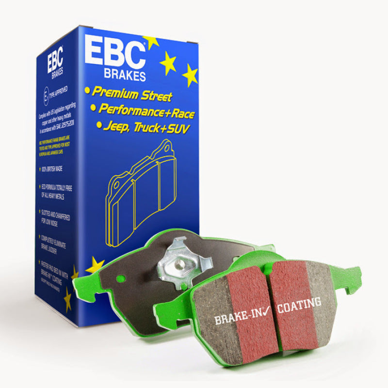 EBC 12+ Chrysler Town & Country 3.6 Greenstuff Front Brake Pads